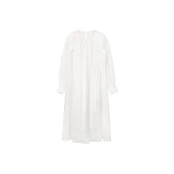 Boutique By Babymoon Long Sleeved Dress Women's White