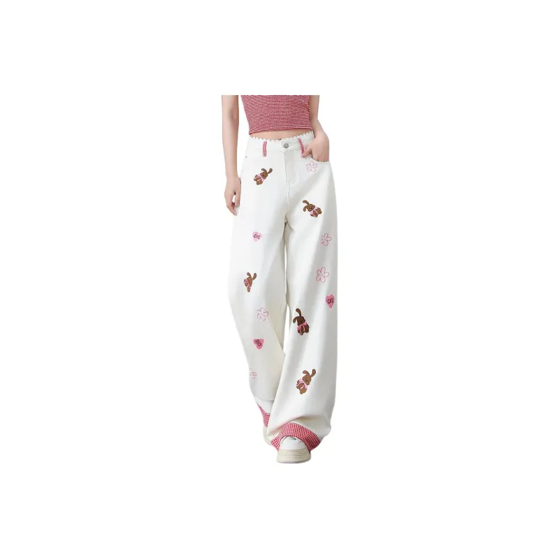  CHOCOOLATE Jeans Women's IVX/Ecru-0