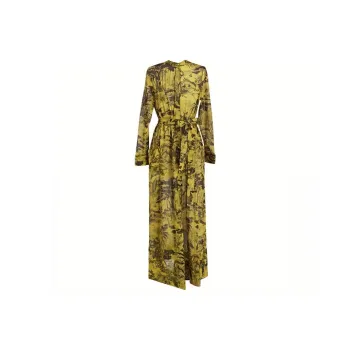 DIOR FW23 Long-Sleeved Dresses Women's Yellow