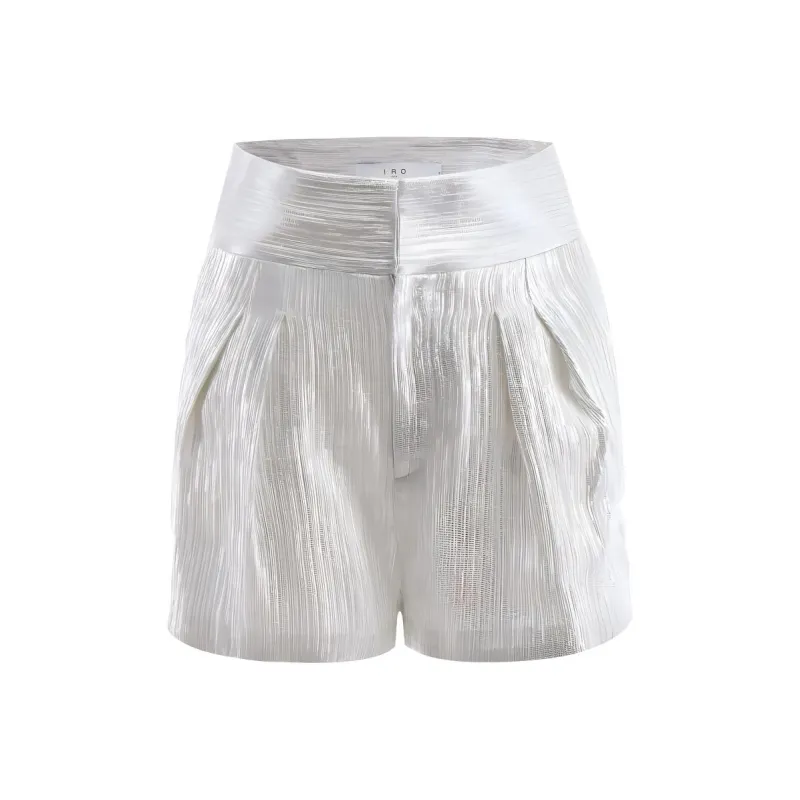 IRO NIGHT Casual Shorts Women's Silver-0