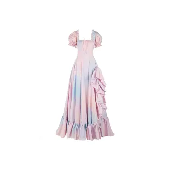 Selkie Collection SS25 Short Sleeved Dress Women's Sunrise Butterfly Print