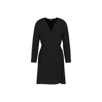 ARMANI EXCHANGE Logo jacquard Mini Dress