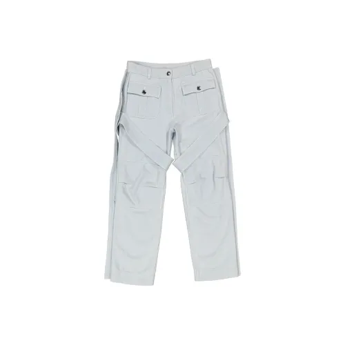 Burberry Cargo Pants Women's Blue