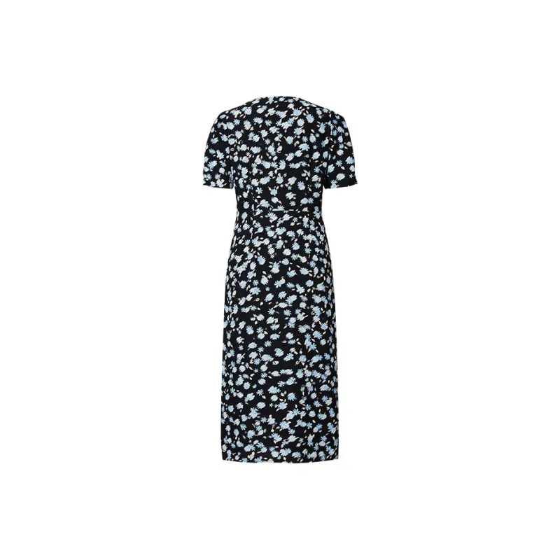 Hopeshow Short Sleeved Dress Women's-1
