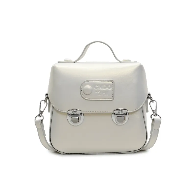 TOUTSEUL YOLO PU Handbag Women's White/Silver/Black/Yellow/Pink-0