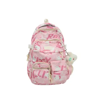 Yalu Nylon Backpack Unisex Multicolor