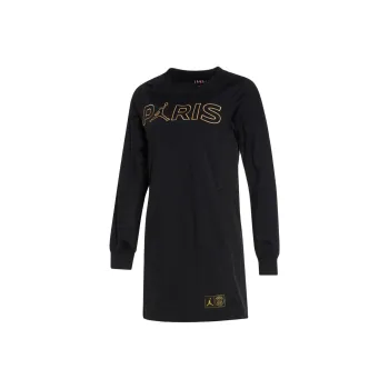 Jordan Long Sleeved Dress Women's Black