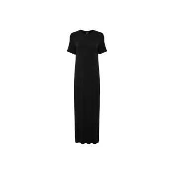 PIECES Short Sleeved Dress Women's Black