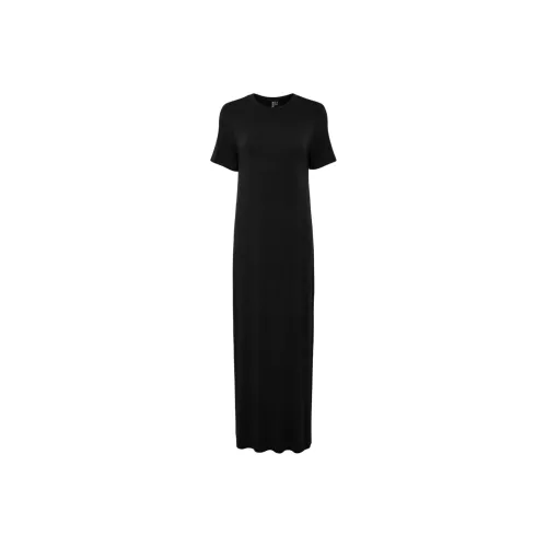 PIECES Short Sleeved Dress Women's Black