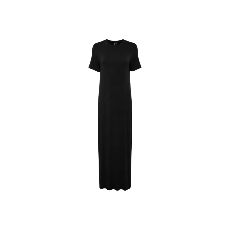 PIECES Short Sleeved Dress Women's Black-0