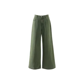 Wen Shan Jeans Women's Light Army Green
