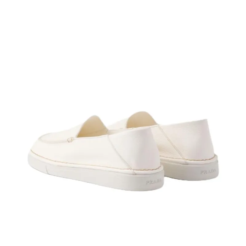 PRADA Casual Single Shoes Women's Ivory White-2