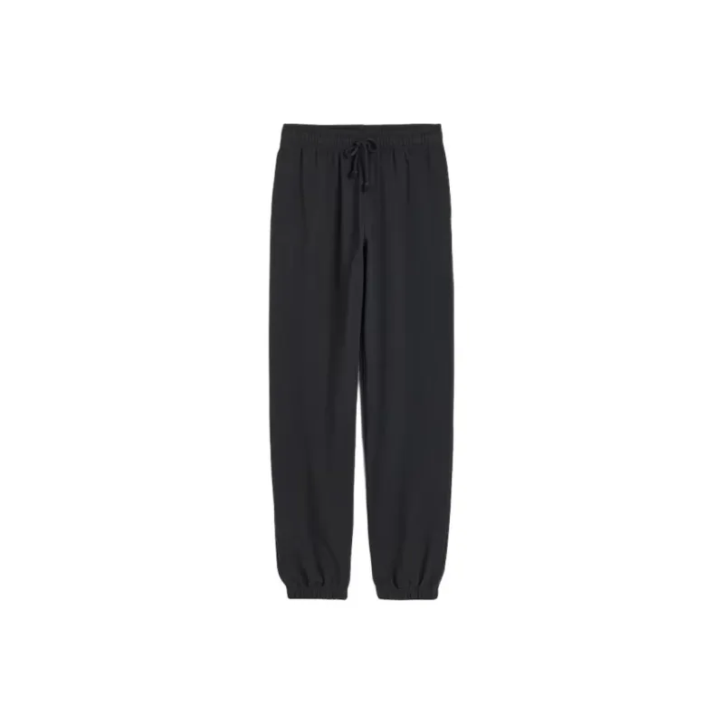 H&M Knitted Sports Pants Women's Black-0