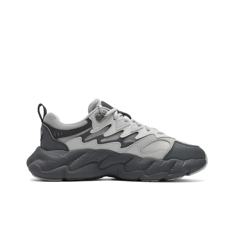 FILA Fern 2 Fern Sneakers 2.0 Abrasion Resistant Breathable Low Top Casual Shoes Men's Gray-1
