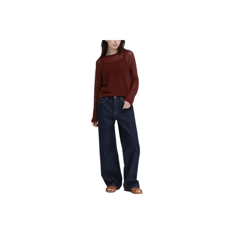 UNIQLO Jeans Women's Navy Blue-0