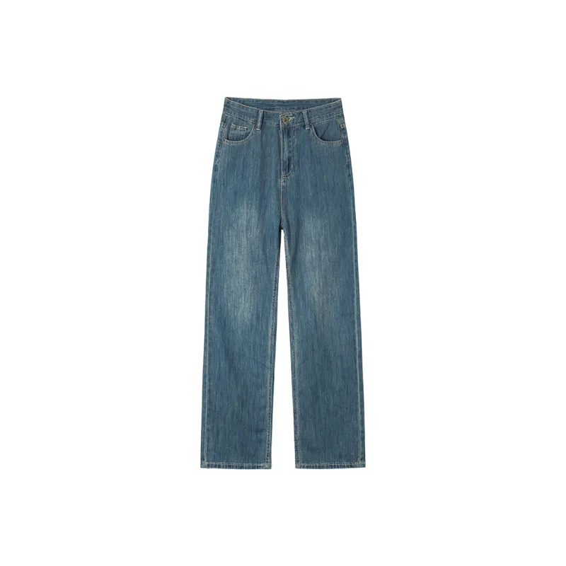 Kazakhstan Jeans Women's Vintage Blue-0