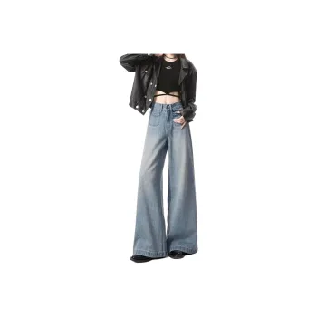 Ordifen Jeans Women's Light Blue