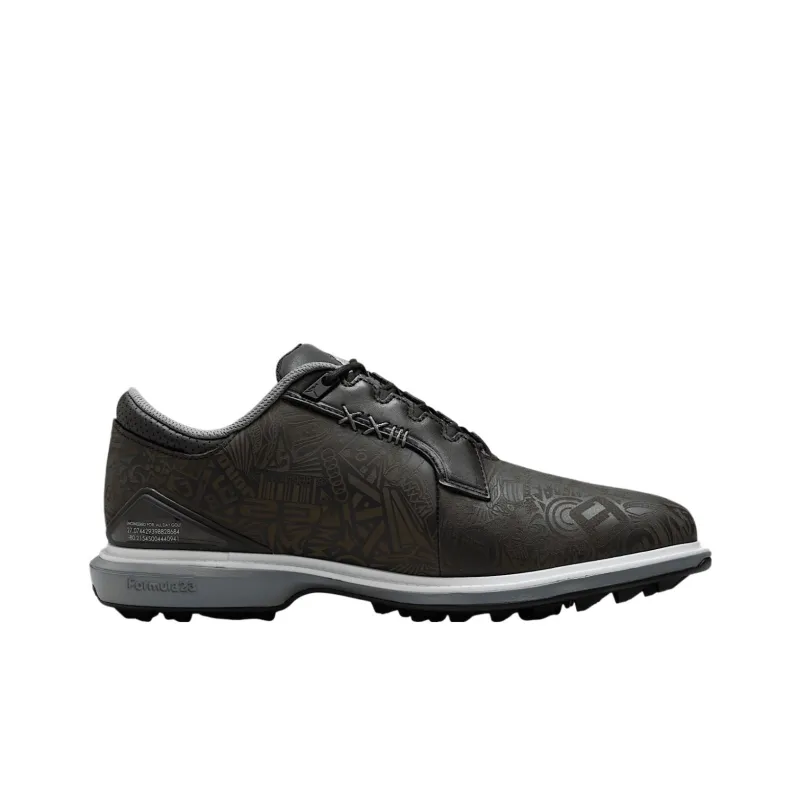 Jordan ADG 5 Anti Slip Wear Resistant Low Top Golf Shoes Unisex Black Gray-1