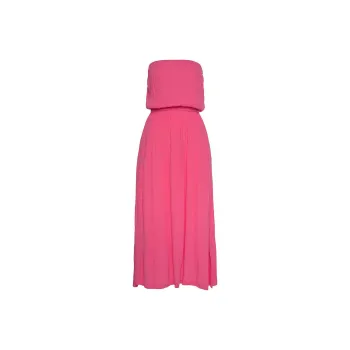 Victoria's Secret LASCANA Strapless Maxi Dress Pink Lemonade Sleeveless Dress Women's Pink
