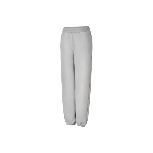 Asics Knitted Sports Pants Women's Light Gray