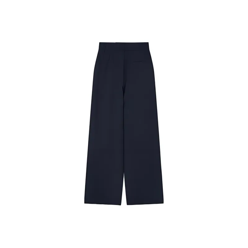 Mo Han Yi Mei Suit Trouser Women's Navy Blue-0