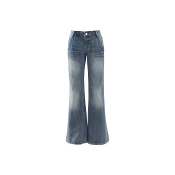 ZAVK Draped Jeans Women's Vintage Blue