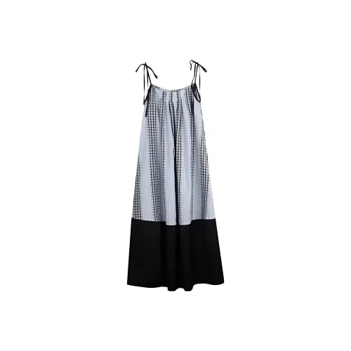 BLUEerror Slip Dresses Women's Blue Into Black