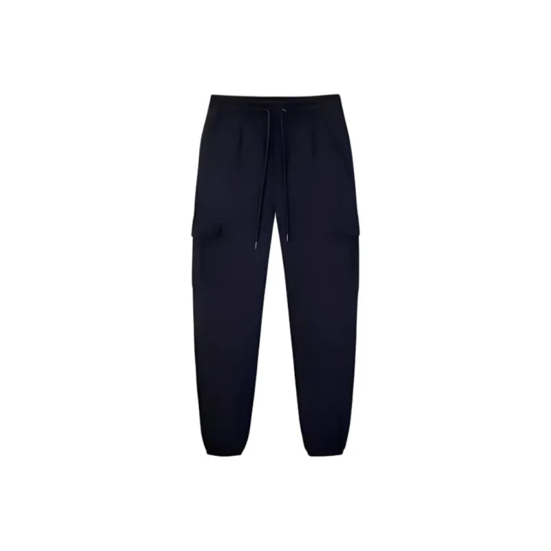 CHAOJIANTA Knitted Sweatpants Women's Basic Black-0