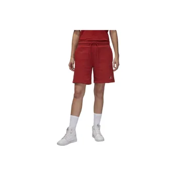 Jordan Brooklyn Fleece Casual Shorts Women's Red