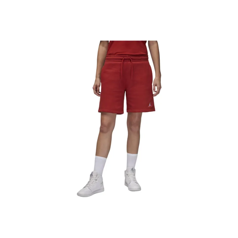 Jordan Brooklyn Fleece Casual Shorts Women's Red-0