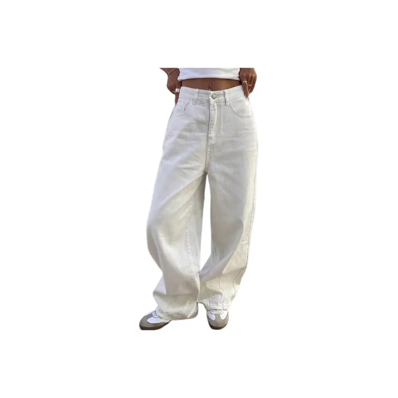 PLUSONEONE+ Jeans Women's White-0