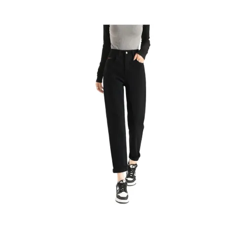 FAWENXIANGZI Jeans Women's Black