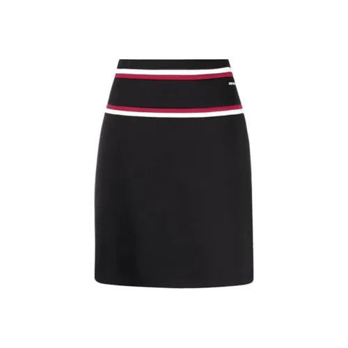 MIU MIU Casual Short Skirts Women's Black