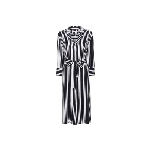 Tommy Hilfiger Striped Midi Shirt Dress