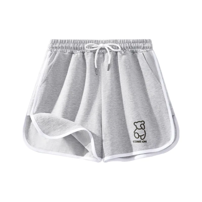 Cotton Casual Shorts Women's-3