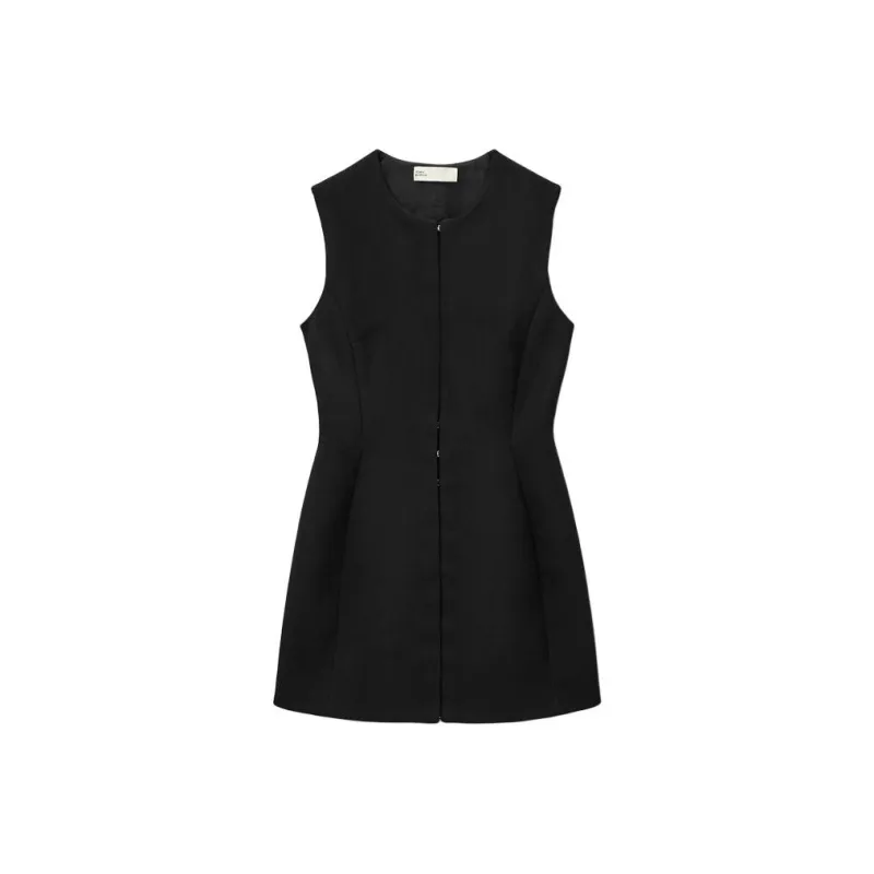 TORY BURCH V-Neck Sleeveless Dress-0