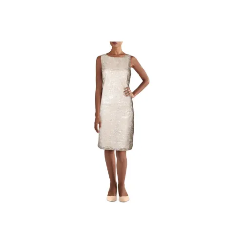 Polo Ralph Lauren Sleeveless Dress Women's Light Brown