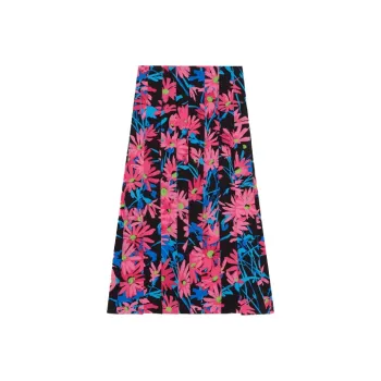 GUCCI Casual Long Skirts Women's Black