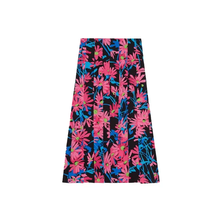 GUCCI Casual Long Skirt Women's Black-0