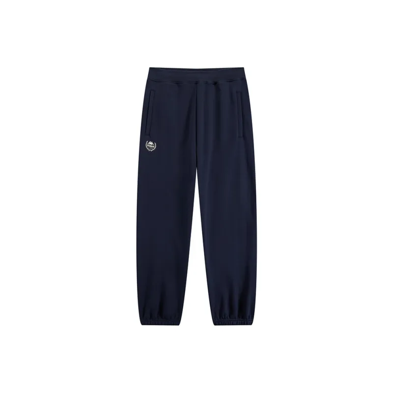 Kappa KAPPA 1916 Knitted Sports Pants Women's Midnight Blue-0