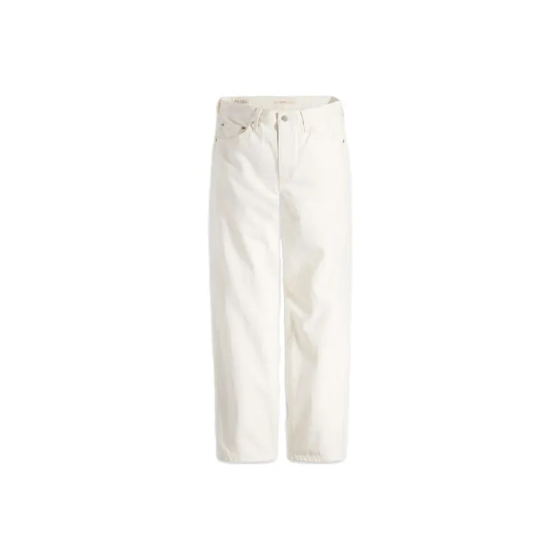 Levis Jeans Women's White-0