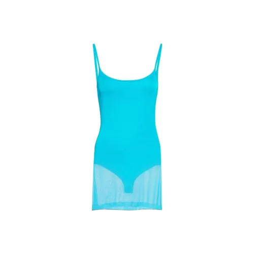 Jacquemus La Robe Maille Roupao Sheer Mini Dress