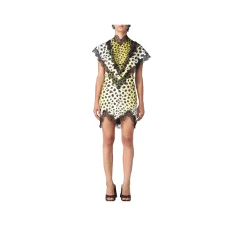 The Attico Jace Cheetah print Minidress