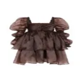 Brown Diamond Print