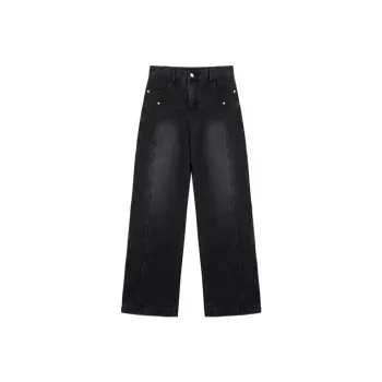 YuChaJia Jeans Women's Black