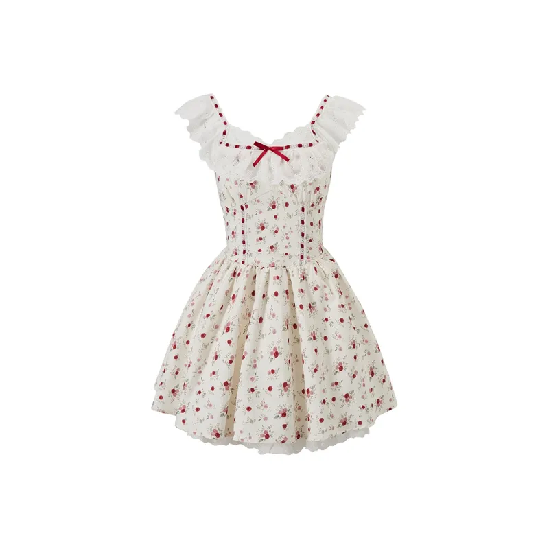Peaches Peaches Short Sleeved Dress Women's-0
