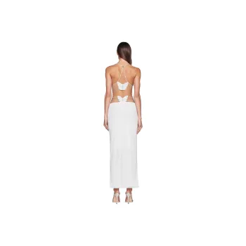 I.AM.GIA ELLERY DRESS Slip Dresses Women's White/White