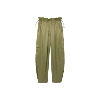 LACOSTE Satin Cargo Pants