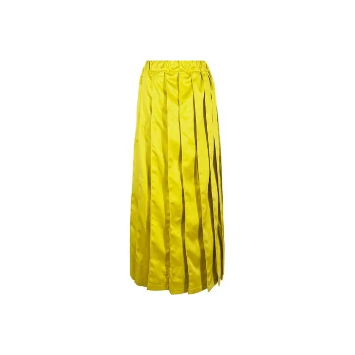 Tuyue Casual Long Skirts Women's Yellow-0
