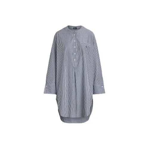 Sportscraft Crowe Polo Long Sleeved Dresses Women's Blue